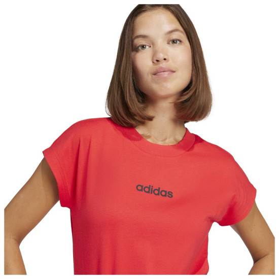 Adidas Γυναικεία κοντομάνικη μπλούζα Essentials Single Jersey Tee